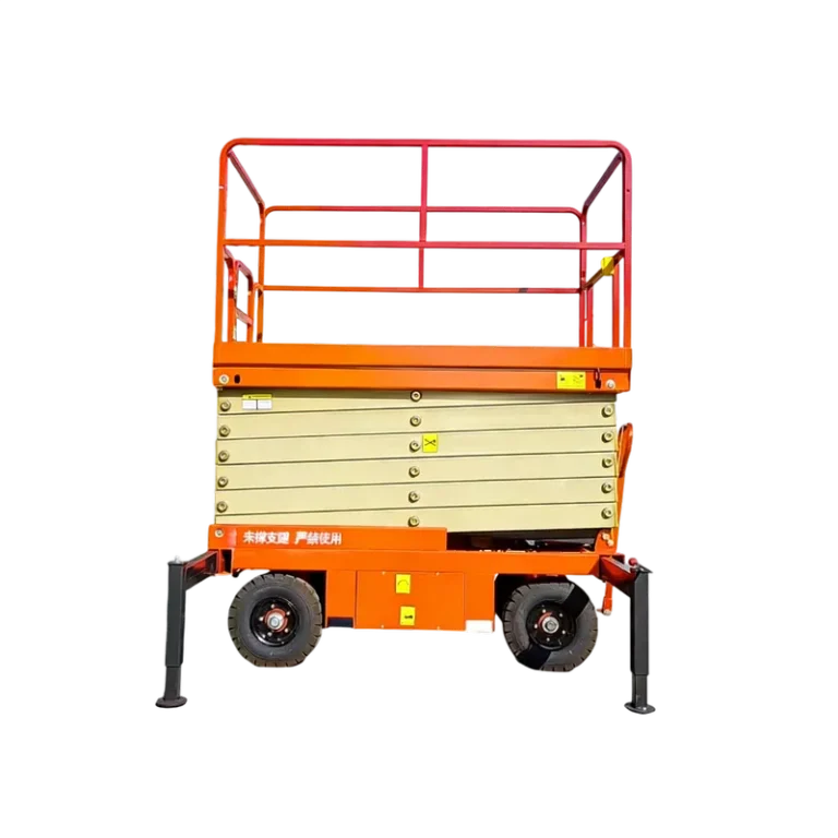 Manually-Pulled Scissor Lifts