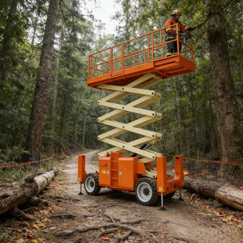 Rough Terrain Scissor Lifts