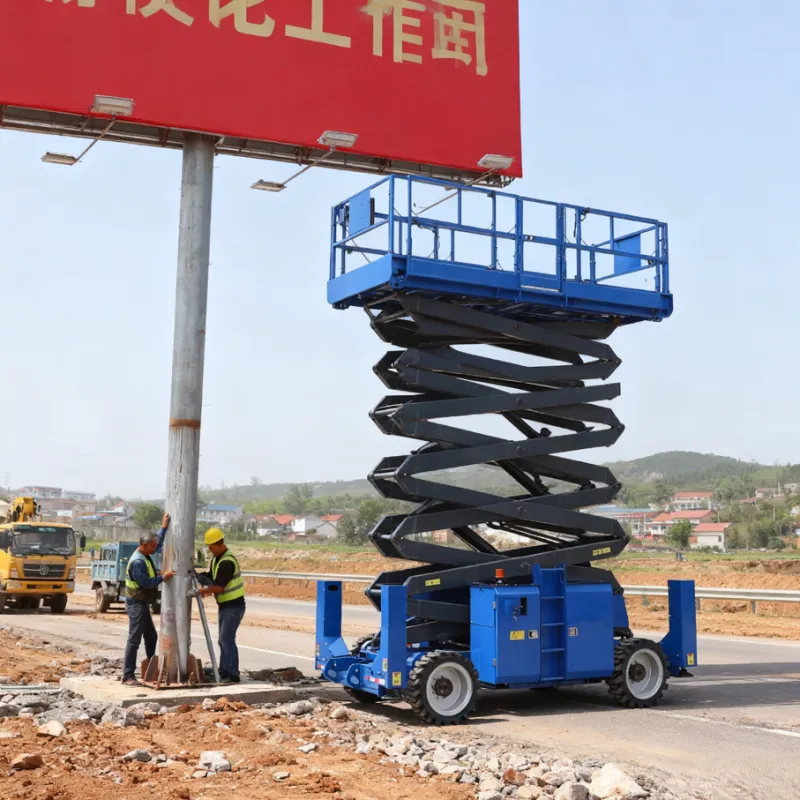 Rough Terrain Scissor Lifts