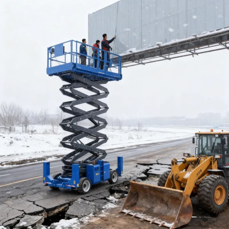 Rough Terrain Scissor Lifts