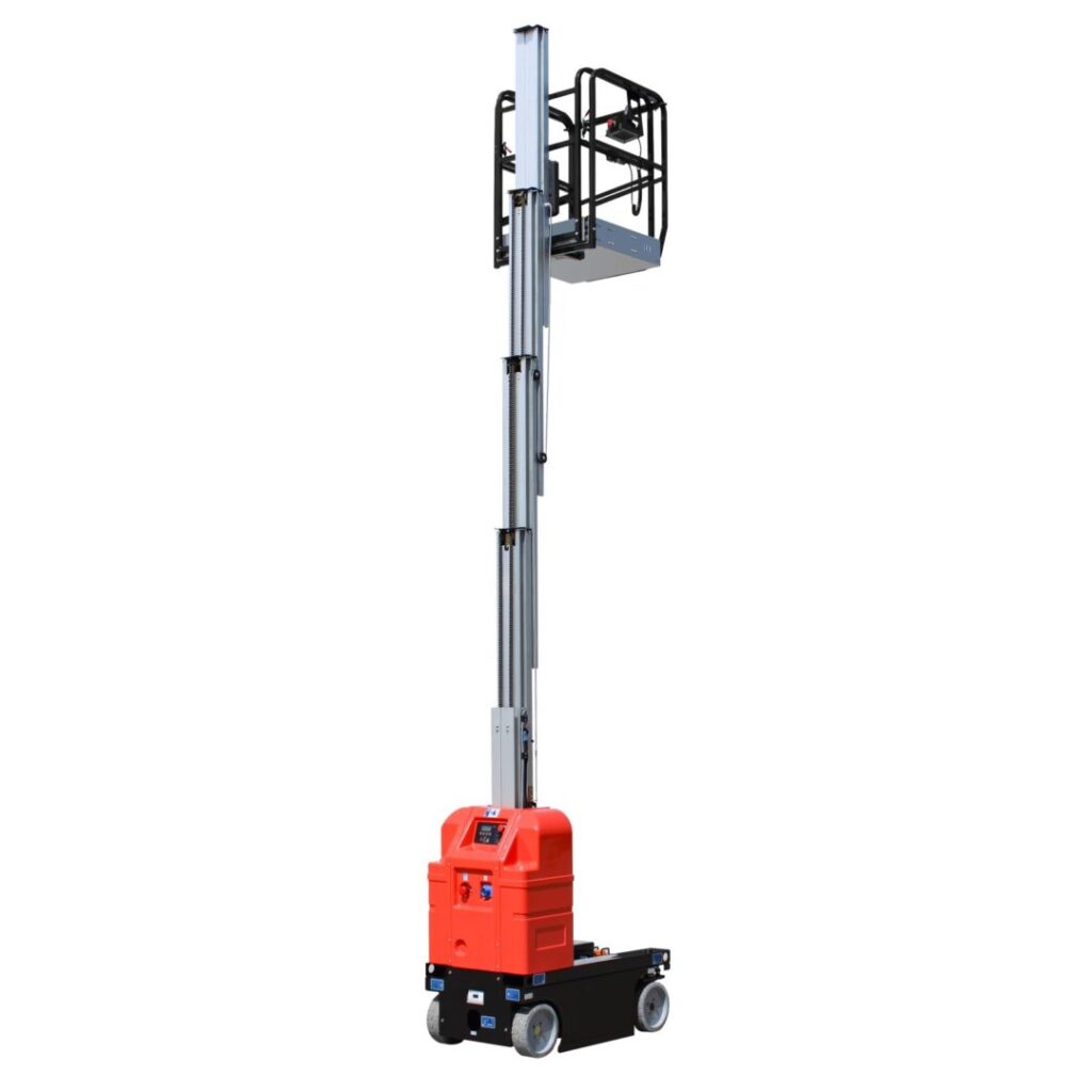 GTJZ-LDSelf-Propelled Single-Mast Aluminum Alloy Platform